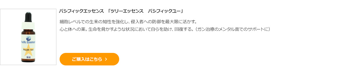 【１０％オフ】パシフィックエッセンス　「ツリーエッセンス　パシフィックユー」